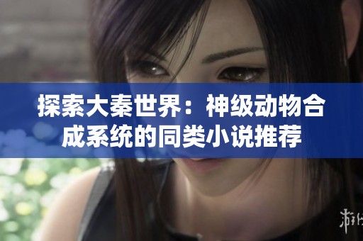 探索大秦世界：神级动物合成系统的同类小说推荐