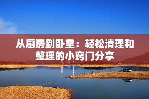 从厨房到卧室：轻松清理和整理的小窍门分享