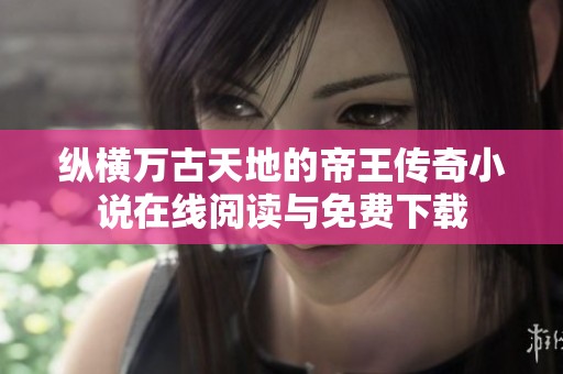纵横万古天地的帝王传奇小说在线阅读与免费下载