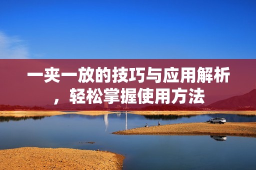 一夹一放的技巧与应用解析，轻松掌握使用方法