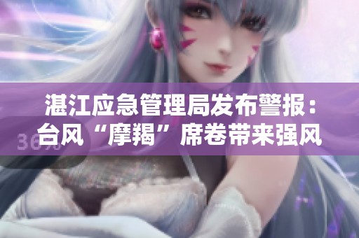 湛江应急管理局发布警报：台风“摩羯”席卷带来强风暴雨