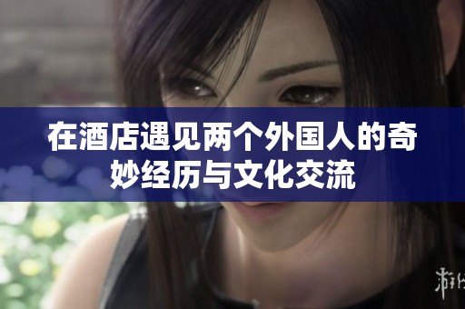 在酒店遇见两个外国人的奇妙经历与文化交流