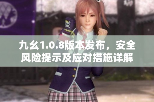 九幺1.0.8版本发布，安全风险提示及应对措施详解