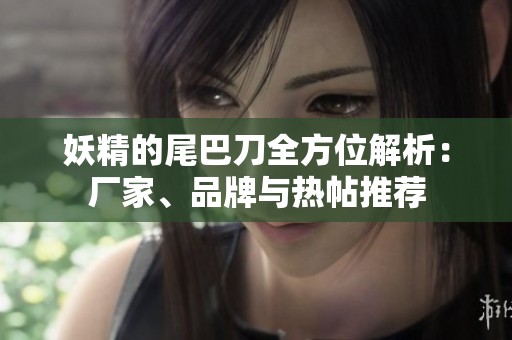 妖精的尾巴刀全方位解析：厂家、品牌与热帖推荐
