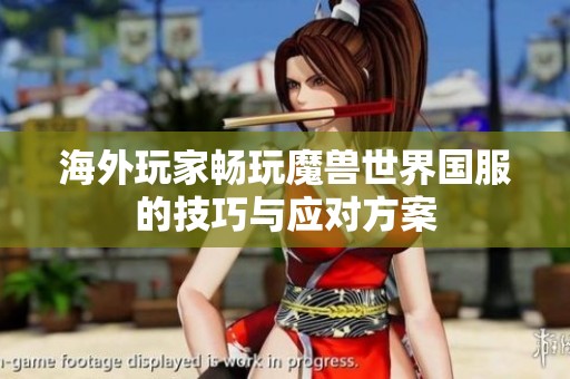 海外玩家畅玩魔兽世界国服的技巧与应对方案