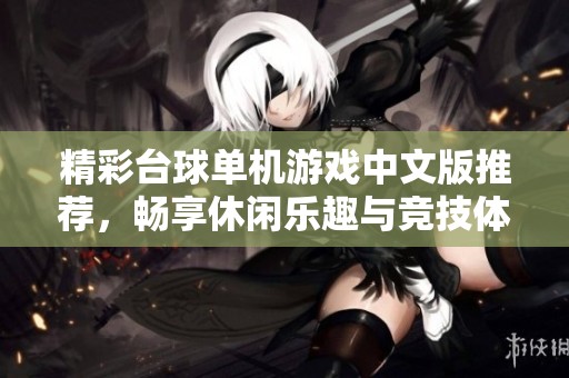 精彩台球单机游戏中文版推荐，畅享休闲乐趣与竞技体验