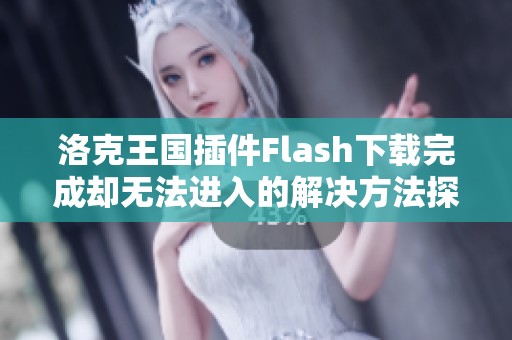 洛克王国插件Flash下载完成却无法进入的解决方法探讨