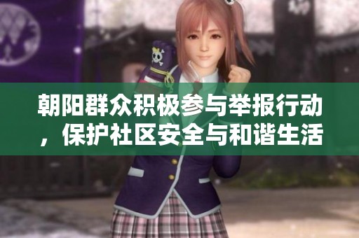 朝阳群众积极参与举报行动，保护社区安全与和谐生活