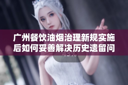 广州餐饮油烟治理新规实施后如何妥善解决历史遗留问题