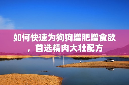 如何快速为狗狗增肥增食欲，首选精肉大壮配方