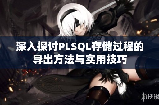 深入探讨PLSQL存储过程的导出方法与实用技巧