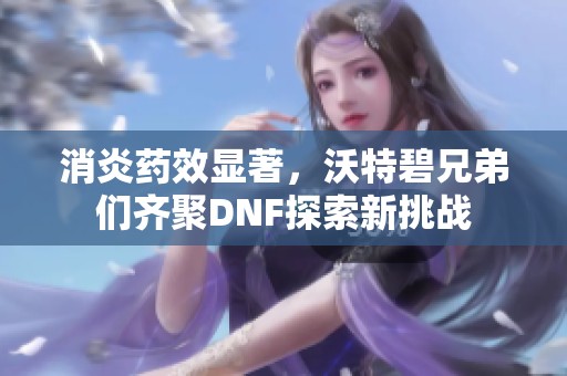消炎药效显著，沃特碧兄弟们齐聚DNF探索新挑战