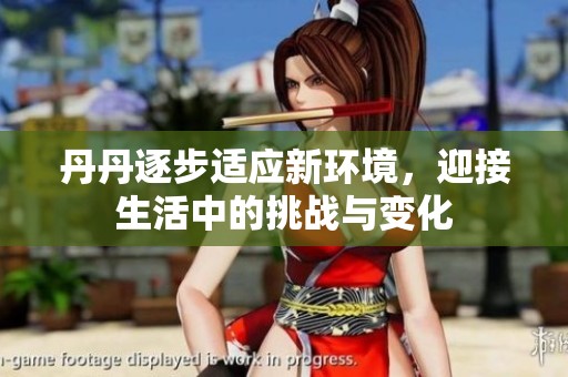 丹丹逐步适应新环境，迎接生活中的挑战与变化