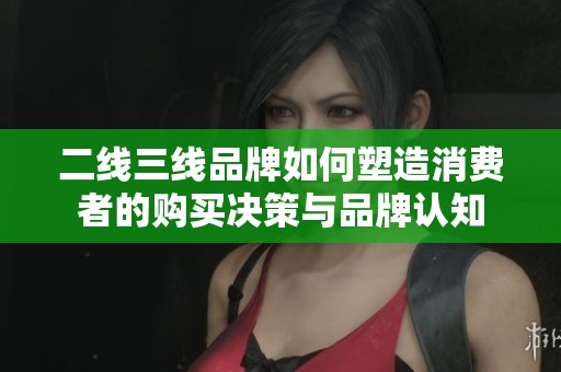 二线三线品牌如何塑造消费者的购买决策与品牌认知