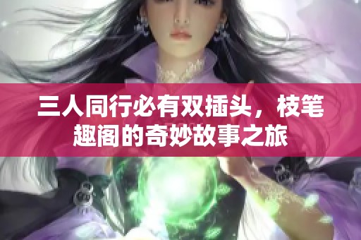三人同行必有双插头，枝笔趣阁的奇妙故事之旅