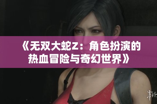 《无双大蛇Z：角色扮演的热血冒险与奇幻世界》