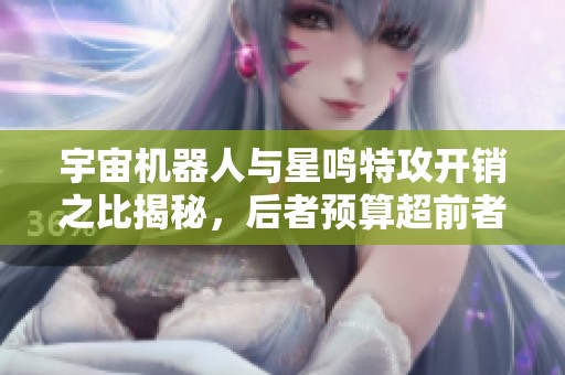 宇宙机器人与星鸣特攻开销之比揭秘，后者预算超前者五倍