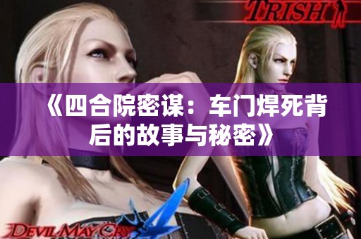 《四合院密谋：车门焊死背后的故事与秘密》