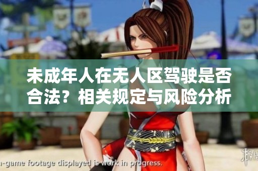 未成年人在无人区驾驶是否合法？相关规定与风险分析