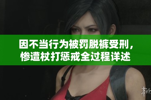 因不当行为被罚脱裤受刑，惨遭杖打惩戒全过程详述