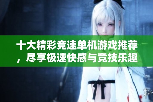 十大精彩竞速单机游戏推荐，尽享极速快感与竞技乐趣