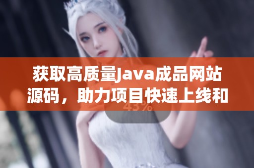 获取高质量Java成品网站源码，助力项目快速上线和发展