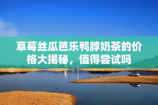 草莓丝瓜芭乐鸭脖奶茶的价格大揭秘，值得尝试吗