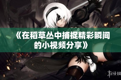 《在稻草丛中捕捉精彩瞬间的小视频分享》