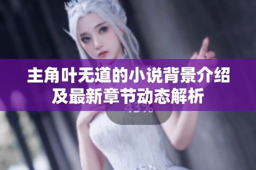 主角叶无道的小说背景介绍及最新章节动态解析