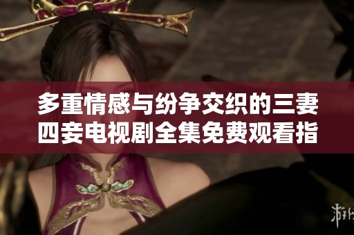 多重情感与纷争交织的三妻四妾电视剧全集免费观看指南