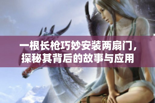 一根长枪巧妙安装两扇门，探秘其背后的故事与应用