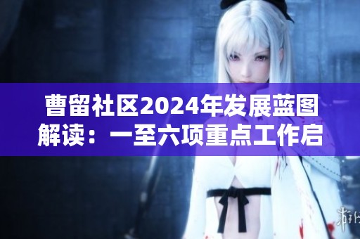 曹留社区2024年发展蓝图解读：一至六项重点工作启示