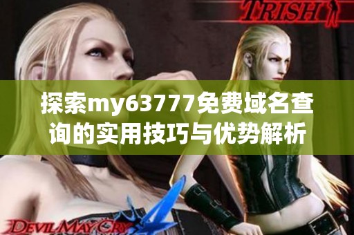 探索my63777免费域名查询的实用技巧与优势解析