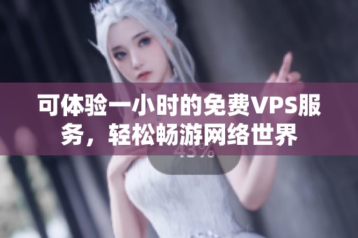 可体验一小时的免费VPS服务，轻松畅游网络世界