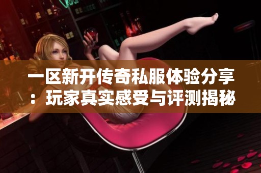 一区新开传奇私服体验分享：玩家真实感受与评测揭秘