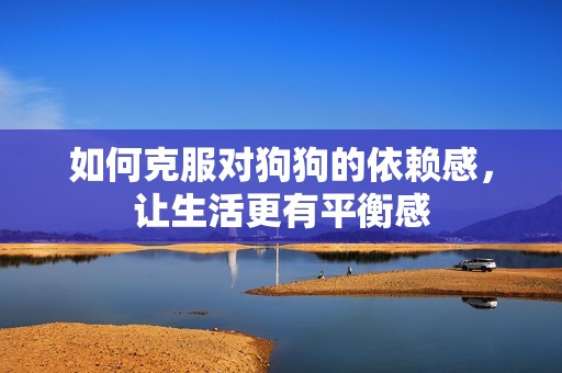 如何克服对狗狗的依赖感，让生活更有平衡感