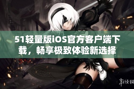 51轻量版iOS官方客户端下载，畅享极致体验新选择