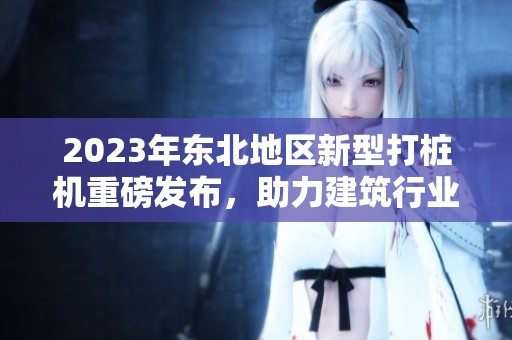 2023年东北地区新型打桩机重磅发布，助力建筑行业发展