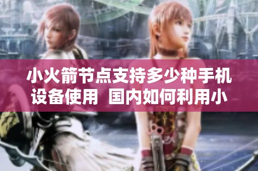 小火箭节点支持多少种手机设备使用  国内如何利用小火箭上网