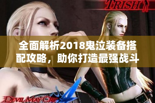 全面解析2018鬼泣装备搭配攻略，助你打造最强战斗力装备用！