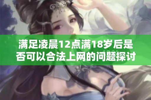 满足凌晨12点满18岁后是否可以合法上网的问题探讨