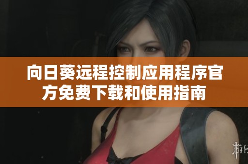 向日葵远程控制应用程序官方免费下载和使用指南