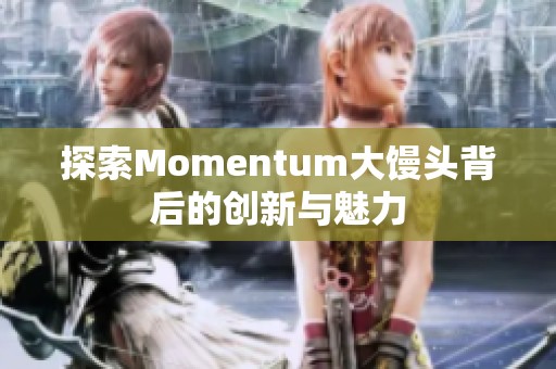 探索Momentum大馒头背后的创新与魅力