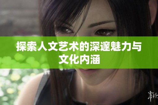 探索人文艺术的深邃魅力与文化内涵