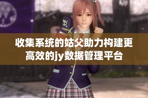 收集系统的姑父助力构建更高效的jy数据管理平台