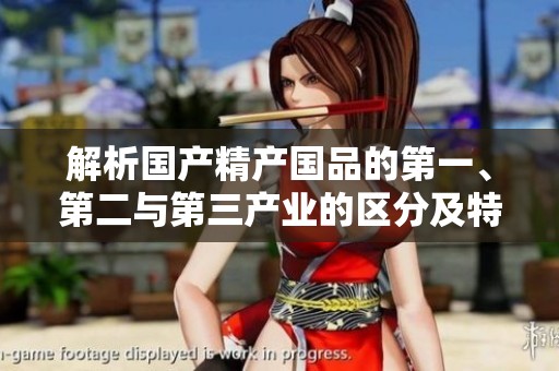 解析国产精产国品的第一、第二与第三产业的区分及特点