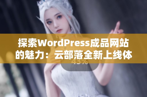 探索WordPress成品网站的魅力：云部落全新上线体验