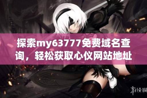 探索my63777免费域名查询，轻松获取心仪网站地址