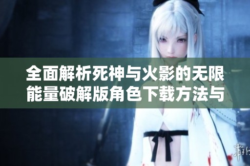 全面解析死神与火影的无限能量破解版角色下载方法与特性