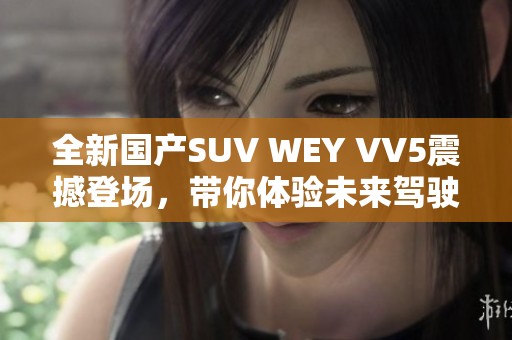全新国产SUV WEY VV5震撼登场，带你体验未来驾驶生活